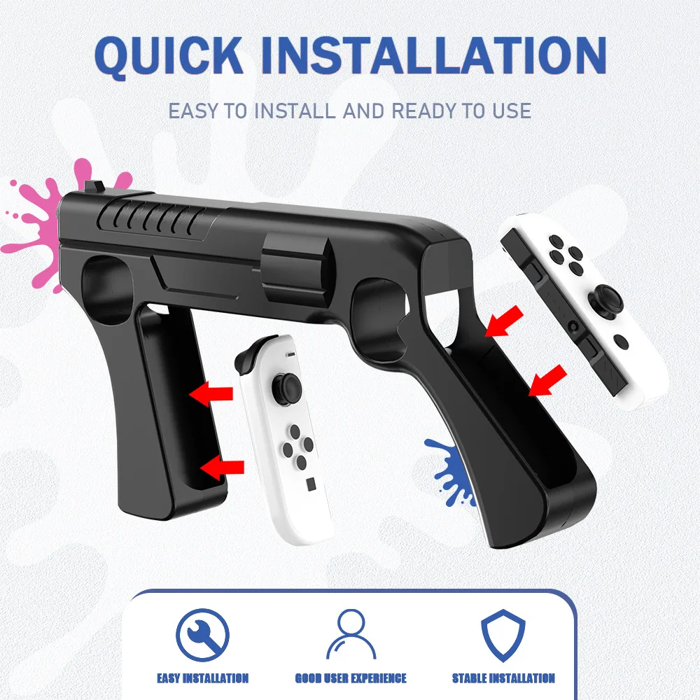 Para nintendo switch ns oled j - Retro Gaming Console Gun avaliação e preço