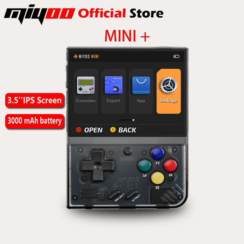 Miyoo mini plus portátil retro - Retro Gaming Emulator Console avaliação e preço