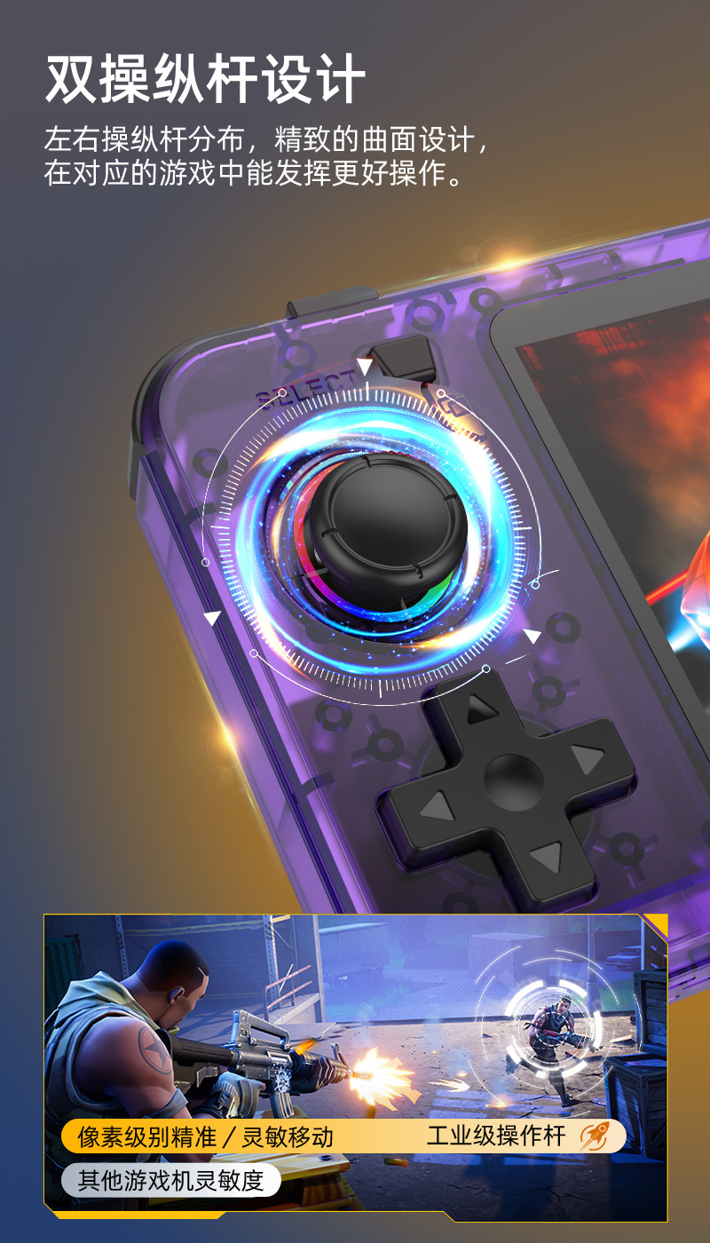 Novo console portátil retrô r3 - Retro Gaming Console Handheld avaliação e preço