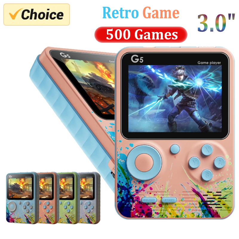 Console de Jogo Portátil Retro - Retro Gaming Console Handheld avaliação e preço