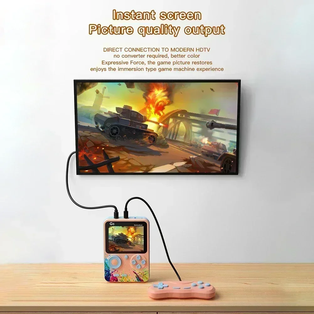 Console de Jogo Portátil Retro - Retro Gaming Console Handheld avaliação e preço