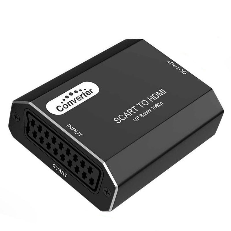 1080p scart para hdmi converso - Scart To Hdmi avaliação e preço
