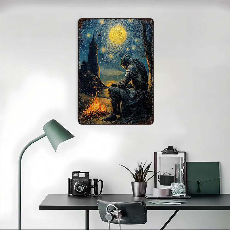 Placa de Metal Personalizada C - Retro Knight Gaming avaliação e preço