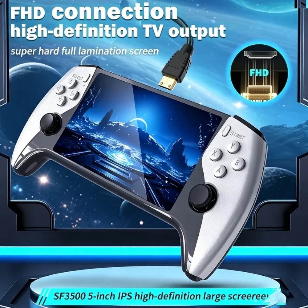 Console de jogos portátil SF35 - Retro Gaming Emulator Console avaliação e preço